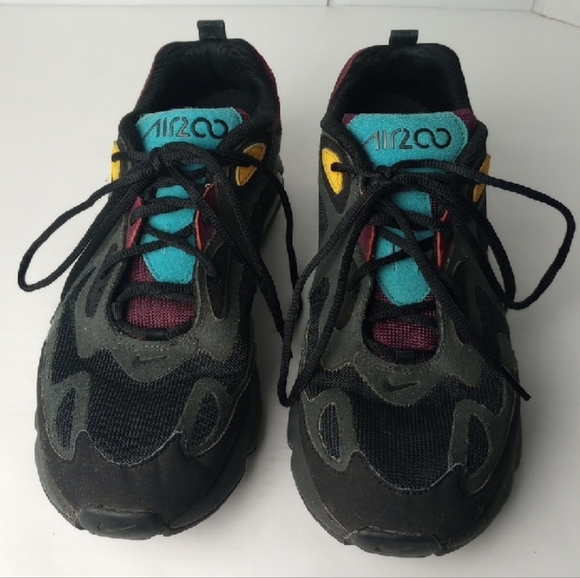 Nike Air Max 200 Bordeaux Sneakers,Men Size 9 - Picture 2 of 9